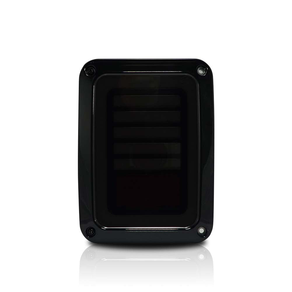 3D Hologram Smoked LED Tail Lights for Wrangler JK 2007-2018 Lighting