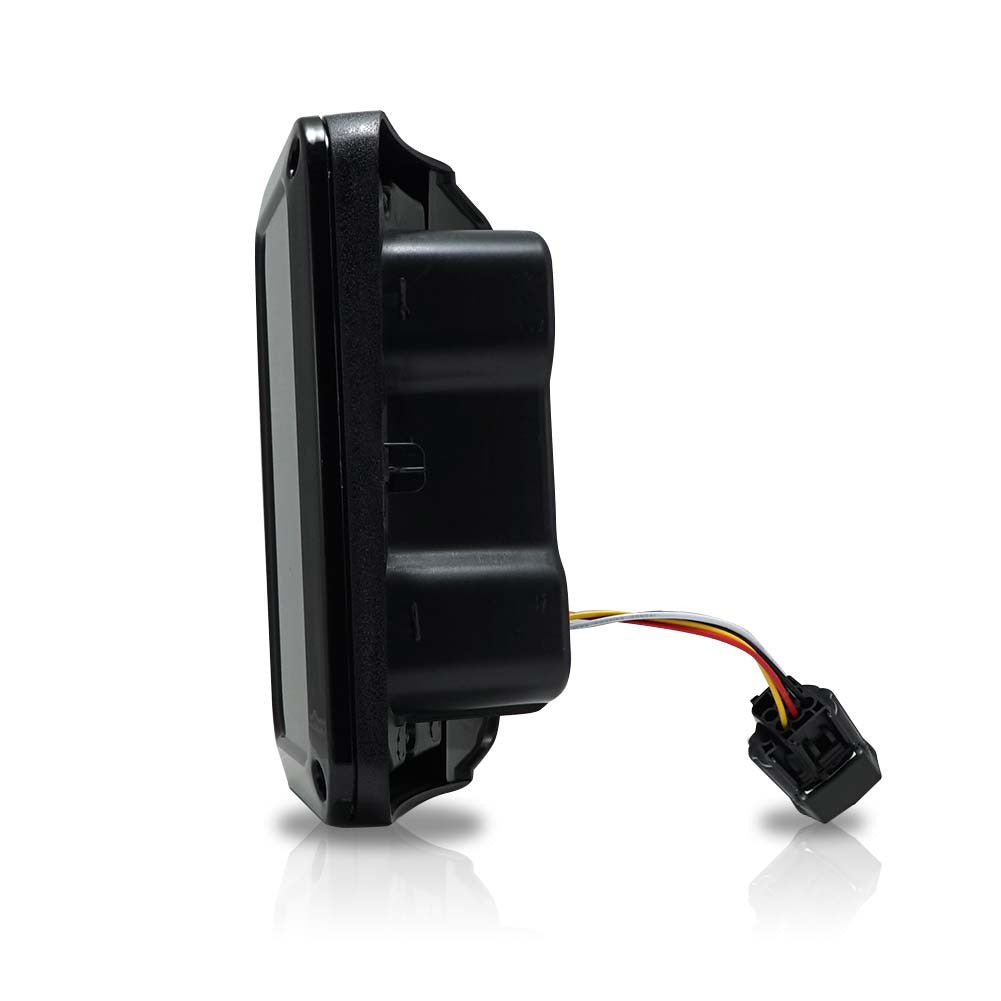 3D Hologram Smoked LED Tail Lights for Wrangler JK 2007-2018 Lighting