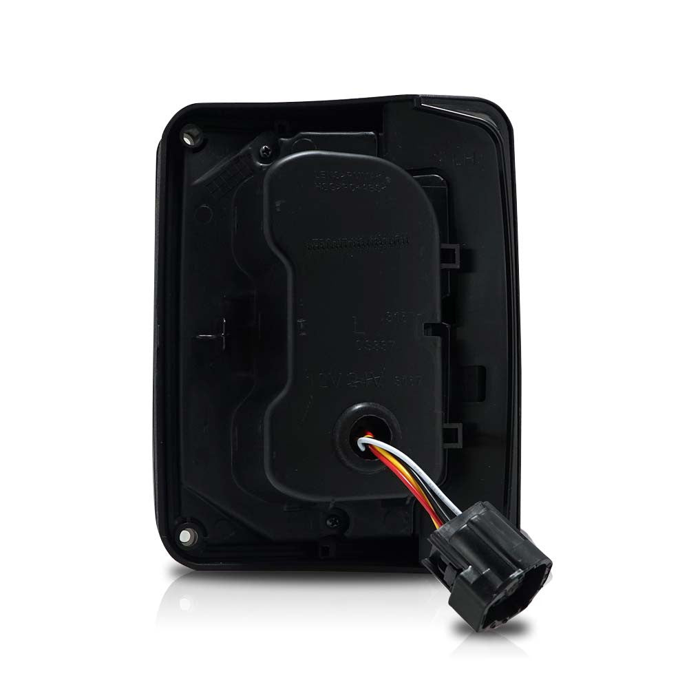 3D Hologram Smoked LED Tail Lights for Wrangler JK 2007-2018 Lighting