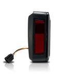 3D Hologram Smoked LED Tail Lights for Wrangler JK 2007 - 2018 - GENSSI Lighting