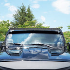 LED Light Bar Combo Kit with AUX Lights & Bracket Wiring Harness Kit for Wrangler JK 2007 - 2018 - GENSSI Lighting