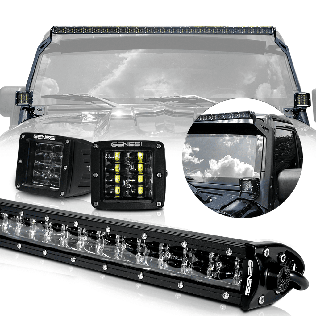 Jeep Federation Black out 13 Piece Appearance package. - GENSSI Exterior Part