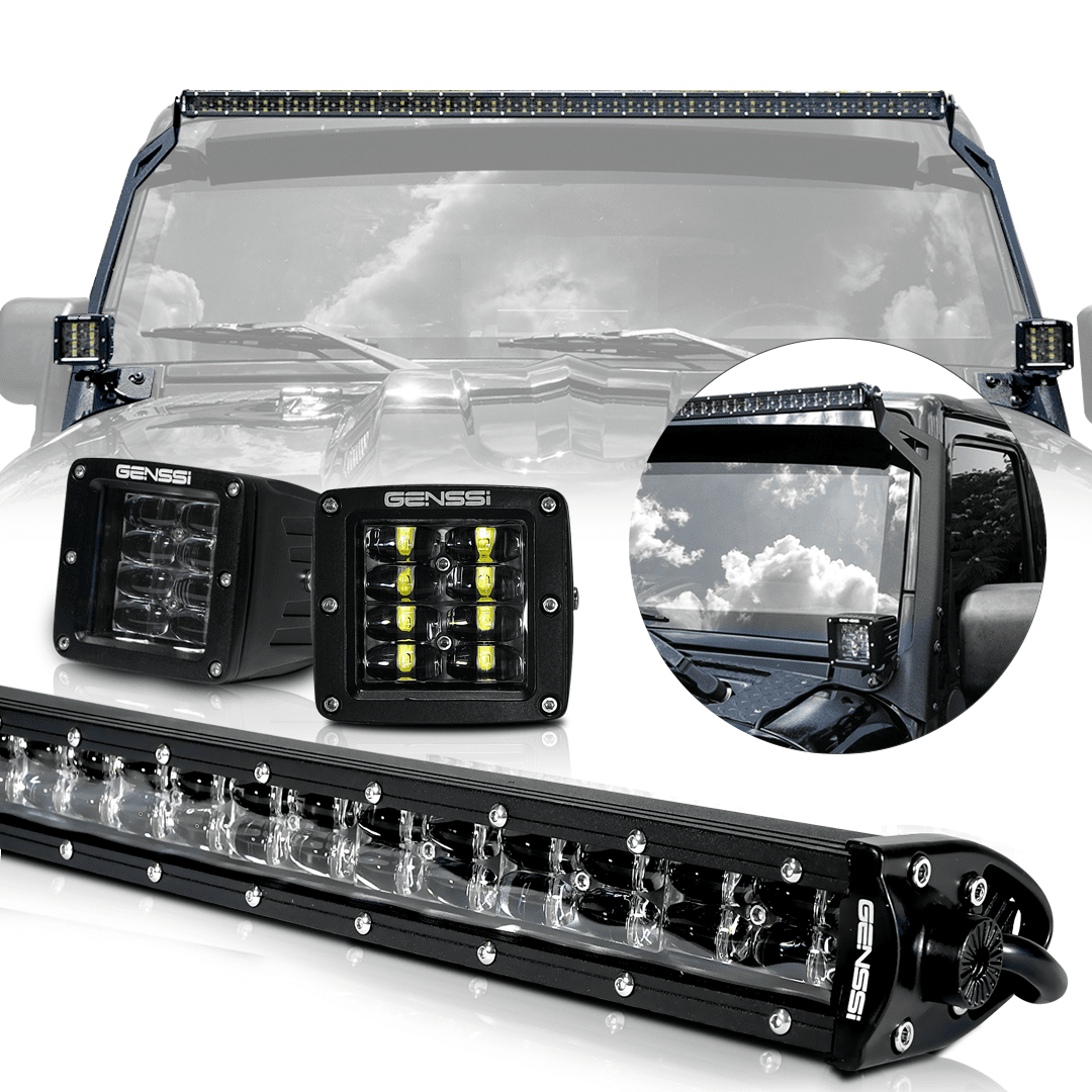 Jeep Federation Black out 13 Piece Appearance package. - GENSSI Exterior Part