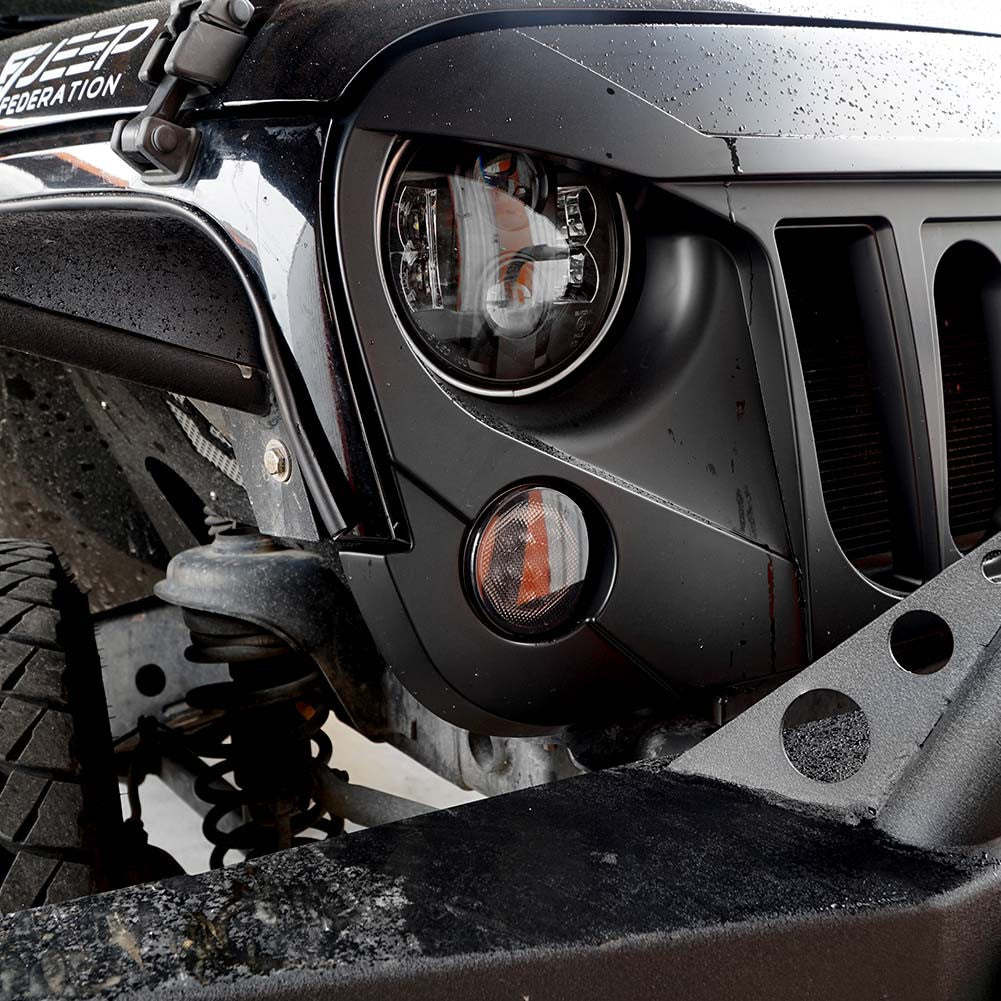 LED Smoked Turn Signals for Wrangler 2007-2018 Lighting