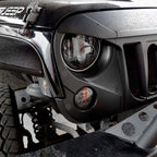LED Smoked Turn Signals for Wrangler 2007 - 2018 - GENSSI Lighting