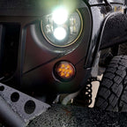LED Smoked Turn Signals for Wrangler 2007 - 2018 - GENSSI Lighting