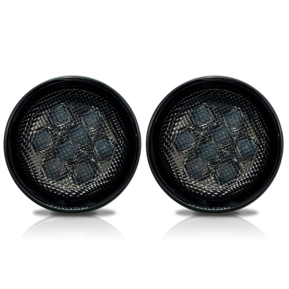 LED Smoked Turn Signals for Wrangler 2007-2018 Lighting