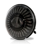 7 Inch DEMON EYE LED Headlights with Remote Control with Matching Fog Lamps - GENSSI Lighting