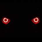 7 Inch DEMON EYE LED Headlights with Remote Control with Matching Fog Lamps - GENSSI Lighting