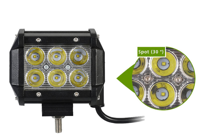 Light Bar 52" Pillar Package Kit w/Pods w/Brackets w/Wiring Lighting