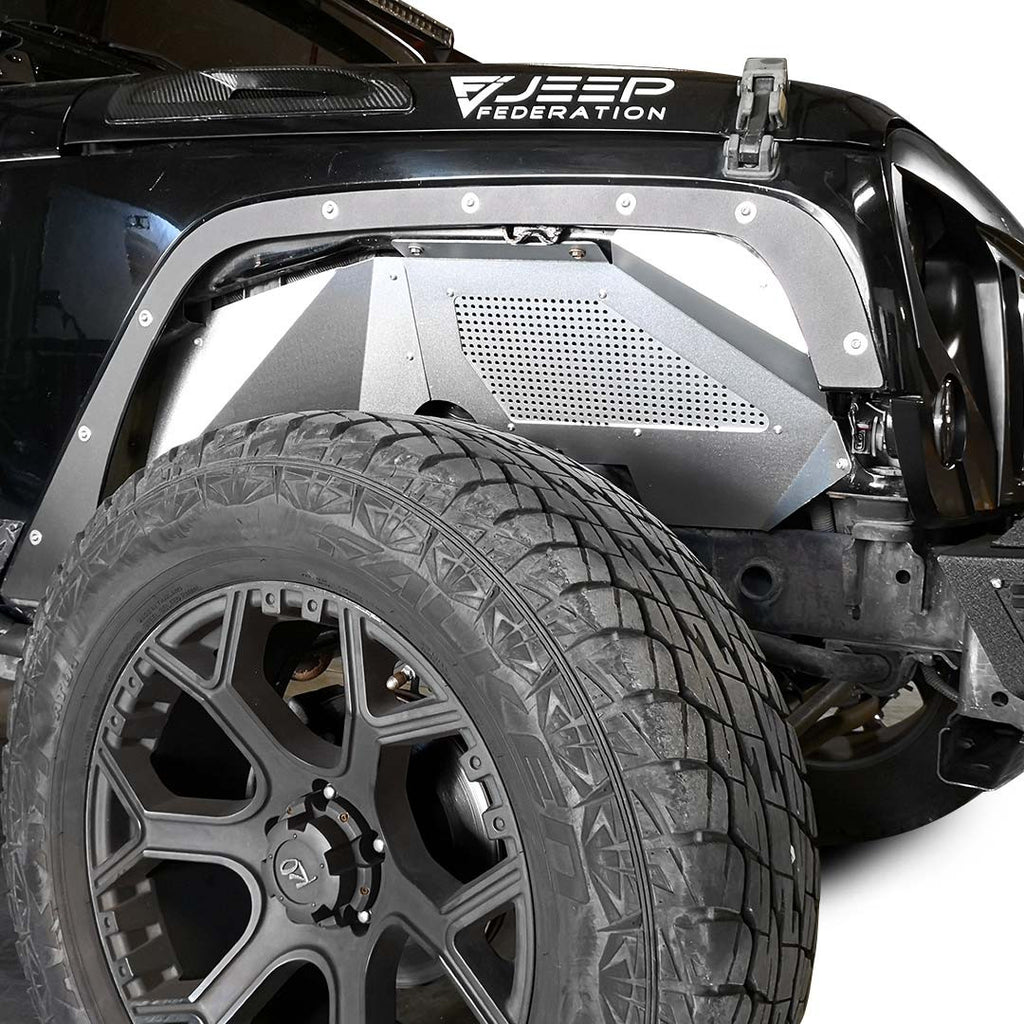 GOTHAM Aluminum Inner Fender Liner for Wrangler JK 2007-2018 Exterior Part