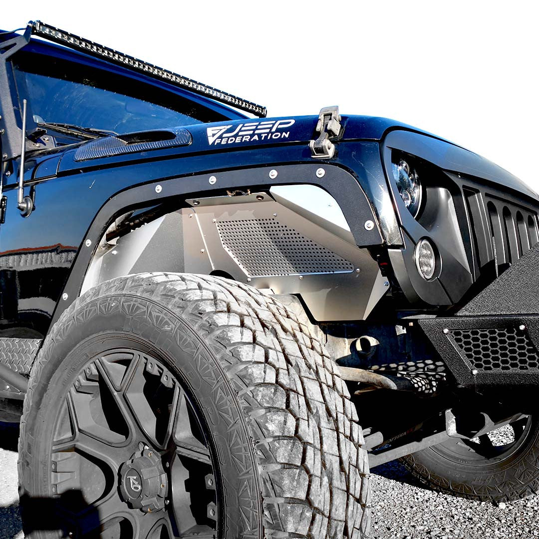 GOTHAM Aluminum Inner Fender Liner for Wrangler JK 2007-2018 Exterior Part