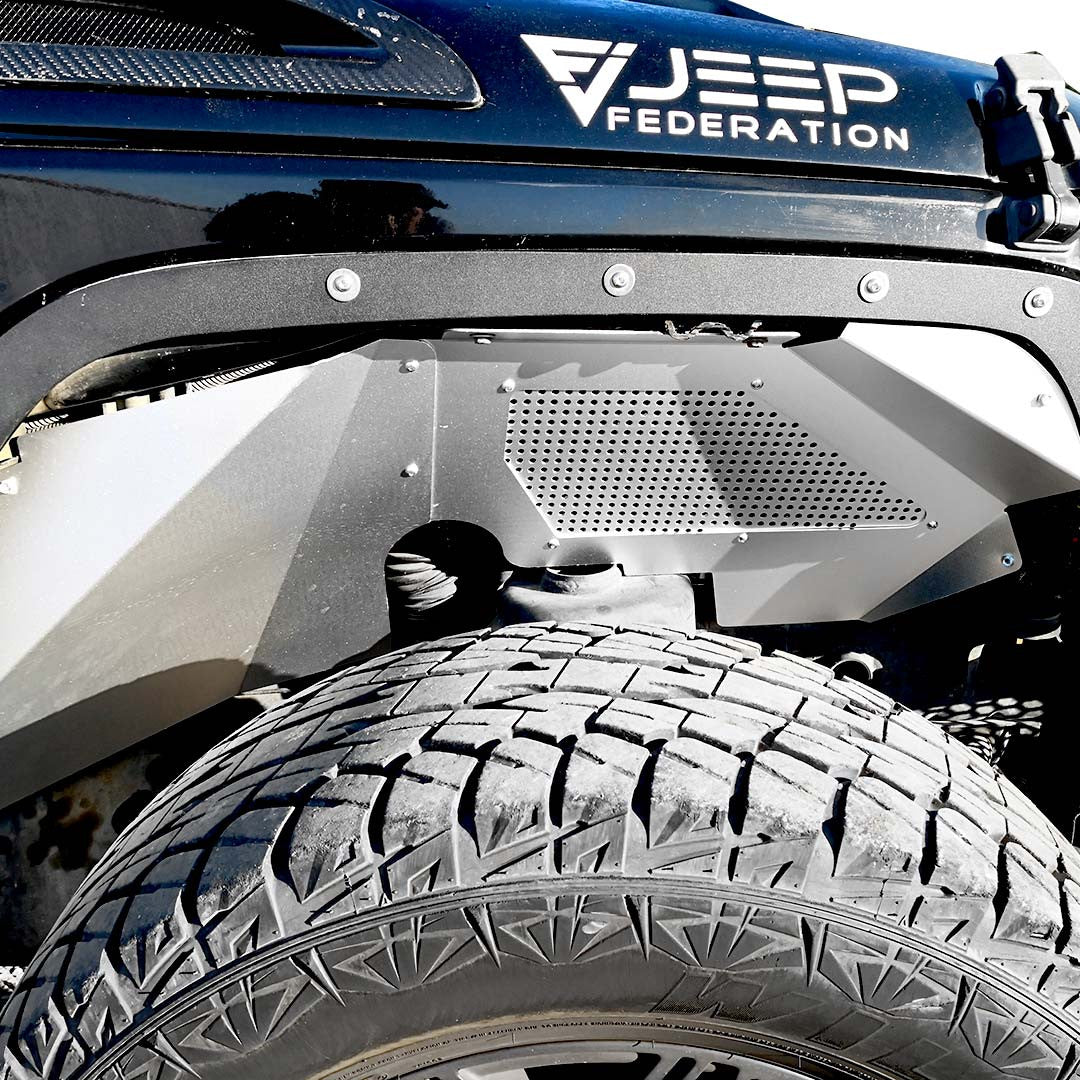 GOTHAM Aluminum Inner Fender Liner for Wrangler JK 2007-2018 Exterior Part