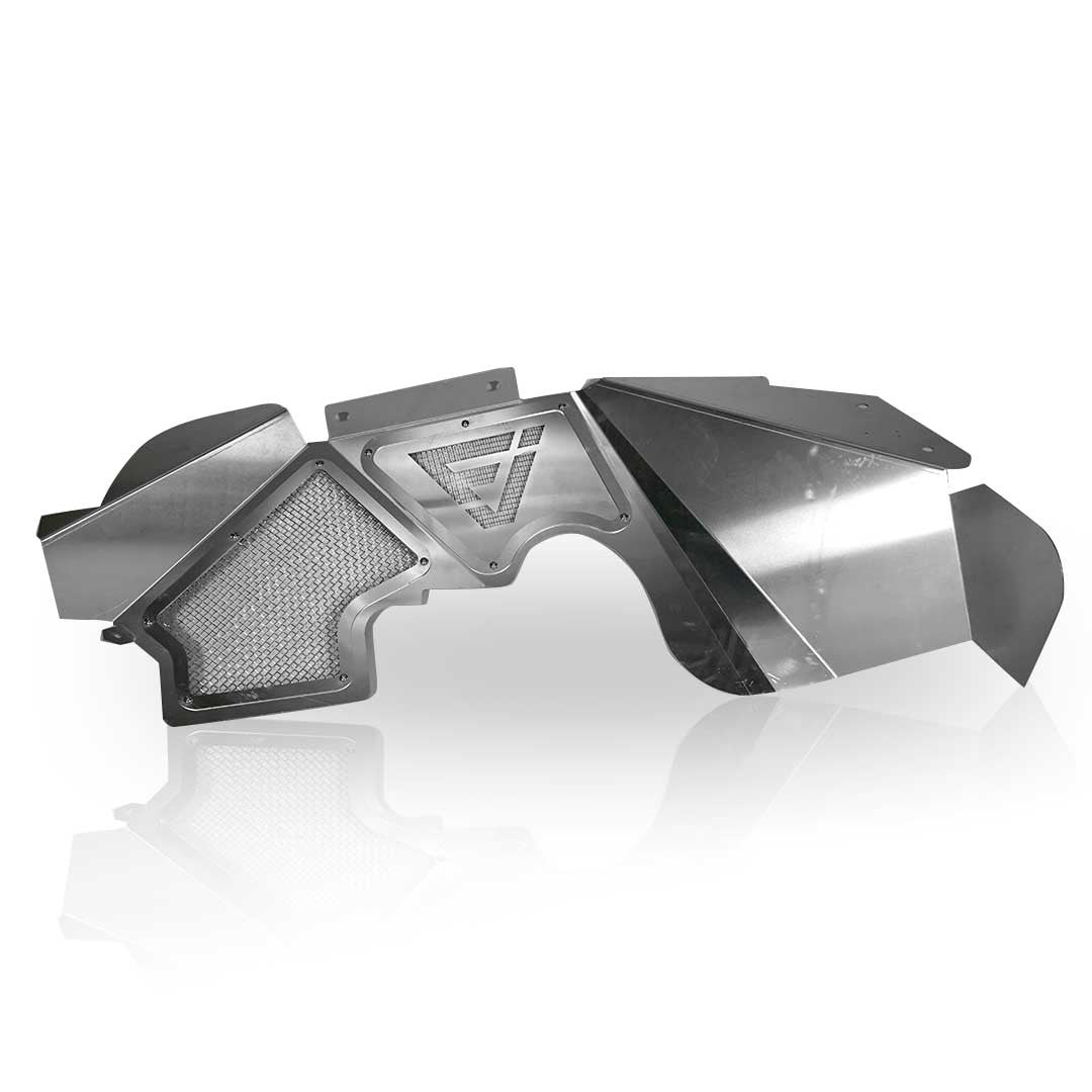 Front Aluminum Inner Fender Liners for Wrangler JK 2007-2018 Exterior Part