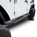 Running Boards Side Steps Rail Steps Rock Sliders 2007 - 2018 Jeep Wrangler 4dr - GENSSI Exterior Part