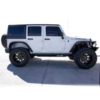 Running Boards Side Steps Rail Steps Rock Sliders 2007 - 2018 Jeep Wrangler 4dr - GENSSI Exterior Part