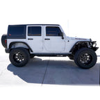 Running Boards Side Steps Rail Steps Rock Sliders 2007-2018 Jeep Wrangler 4dr Exterior Part