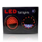VULCAN Black LED Tail Lights for Wrangler JK 2007-2018 Lighting