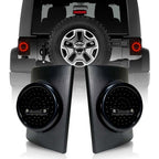 VULCAN Black LED Tail Lights for Wrangler JK 2007-2018 Default Title Lighting