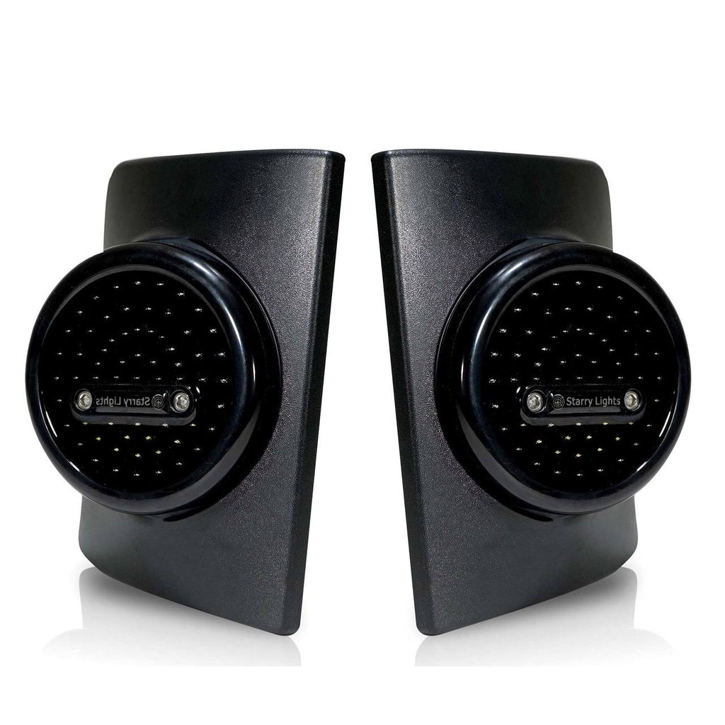 VULCAN Black LED Tail Lights for Wrangler JK 2007-2018 Lighting