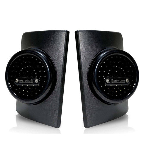 VULCAN Black LED Tail Lights for Wrangler JK 2007-2018 Lighting
