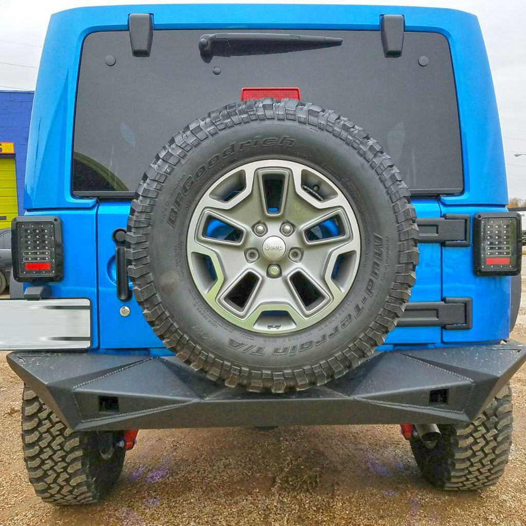 XPE Black LED Tail Lights for Wrangler JK 2007-2018 Lighting