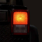 XPE Black LED Tail Lights for Wrangler JK 2007 - 2018 - GENSSI Lighting
