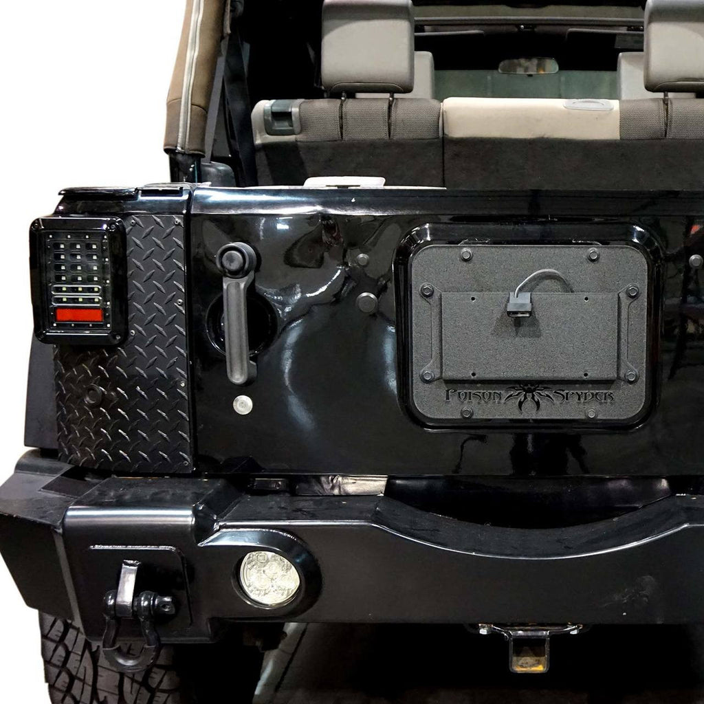 XPE Black LED Tail Lights for Wrangler JK 2007-2018 Lighting