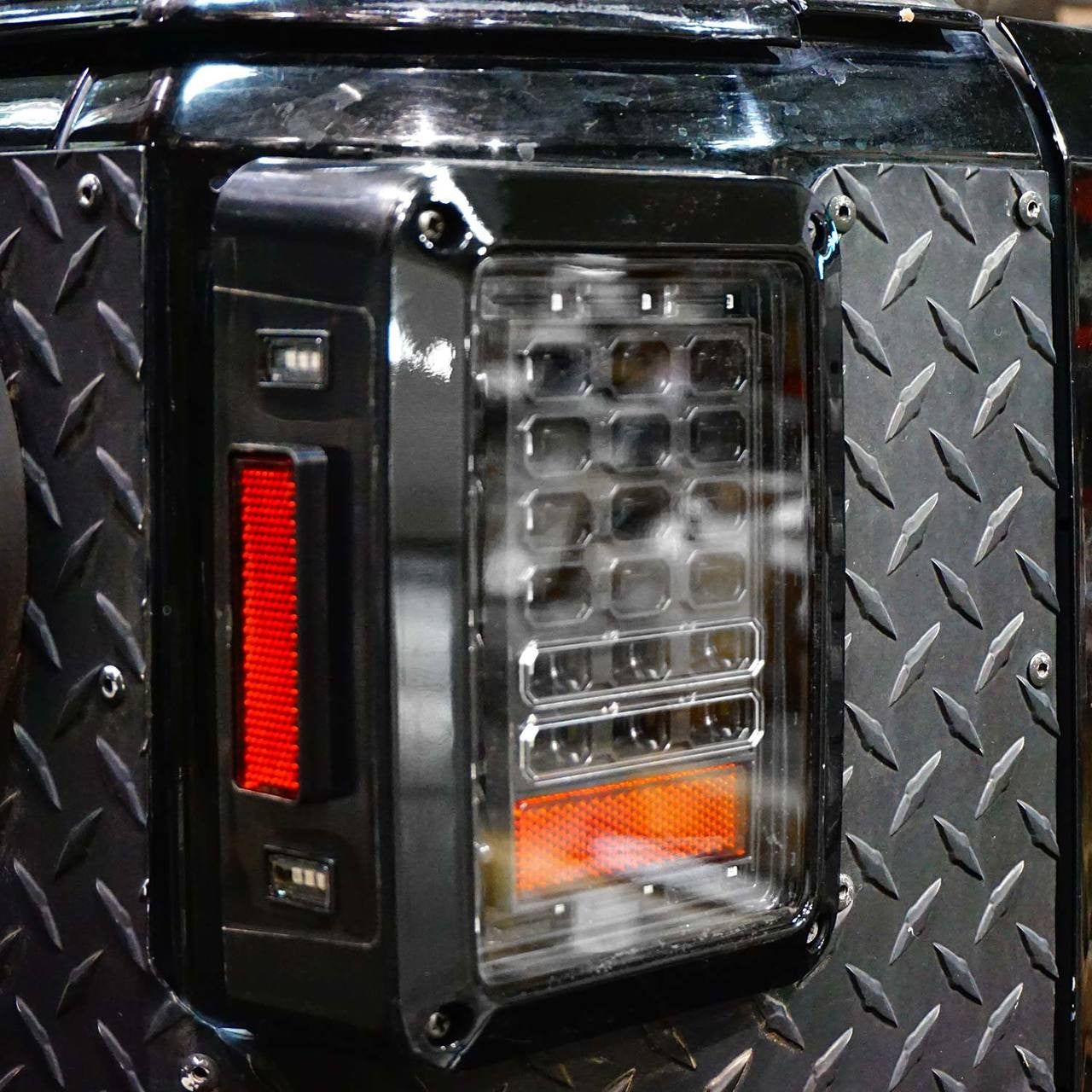 XPE Black LED Tail Lights for Wrangler JK 2007-2018 Lighting