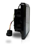 XPE Black LED Tail Lights for Wrangler JK 2007 - 2018 - GENSSI Lighting