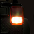 XPE Black LED Tail Lights for Wrangler JK 2007 - 2018 - GENSSI Lighting