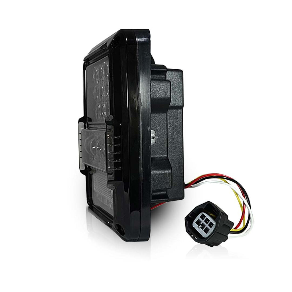 Optical Array Clear LED Tail Lights for Wrangler JK 2007-2018 Lighting