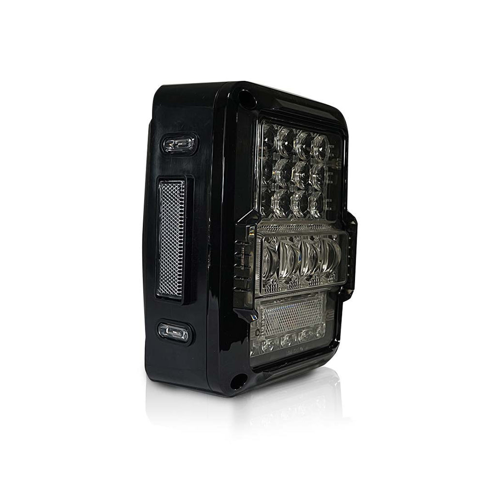 Optical Array Clear LED Tail Lights for Wrangler JK 2007-2018 Lighting