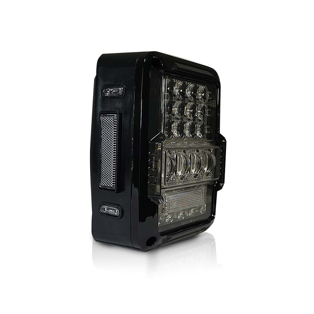 Optical Array Clear LED Tail Lights for Wrangler JK 2007-2018 Lighting