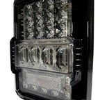 Optical Array Clear LED Tail Lights for Wrangler JK 2007 - 2018 - GENSSI Lighting