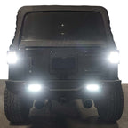 Optical Array Clear LED Tail Lights for Wrangler JK 2007 - 2018 - GENSSI Lighting