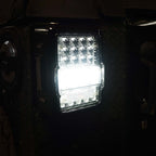 Optical Array Clear LED Tail Lights for Wrangler JK 2007 - 2018 - GENSSI Lighting