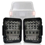 Optical Array Clear LED Tail Lights for Wrangler JK 2007 - 2018 - GENSSI Lighting