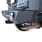 Rear Bumper for Jeep Wrangler JK 2007-2017 with D-Rings and LED Reverse Lamps Bumper