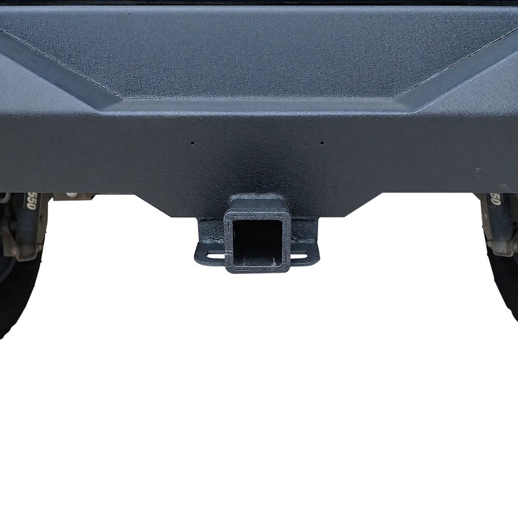 Rear Bumper for Jeep Wrangler JK 2007-2017 with D-Rings and LED Reverse Lamps Bumper