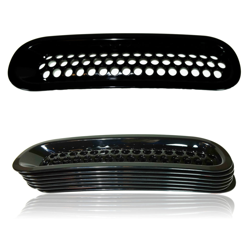 7pcs Grille Inserts for Jeep Wrangler JK 2007-2017 Grille