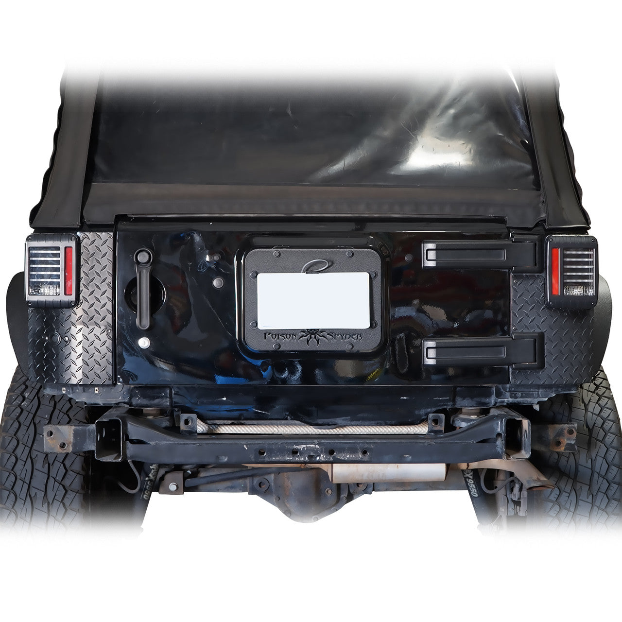 HELIOS Black LED Tail Lights for Wrangler JK 2007-2018 Lighting