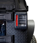 HELIOS Black LED Tail Lights for Wrangler JK 2007 - 2018 - GENSSI Lighting