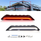 Rear Roof Top Spoiler Wing LED Taillights for Jeep Wrangler JK and JL 2007 - 2020 - GENSSI Lighting