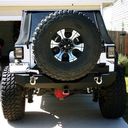 Optical Array Clear LED Tail Lights for Wrangler JK 2007-2018 Lighting