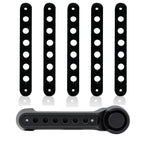 5pcs Aluminum Door Insert Trim Handle Tailgate 2007 - 2018 Jeep Wrangler JK 4 Door - GENSSI Interior Part