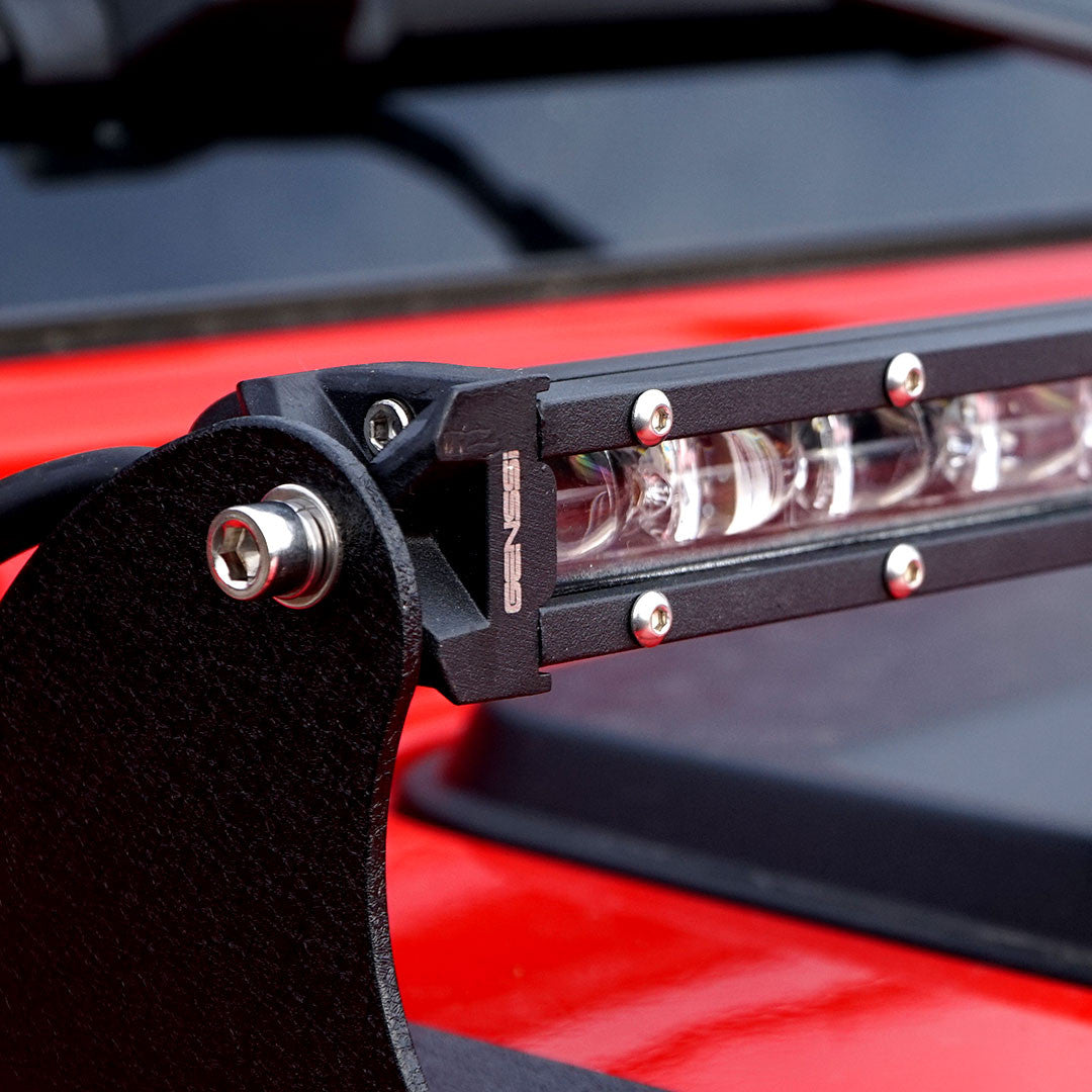 52 Inches LED Hood Mount Light Bar Kit for Jeep Wrangler JL 2018+ Lighting