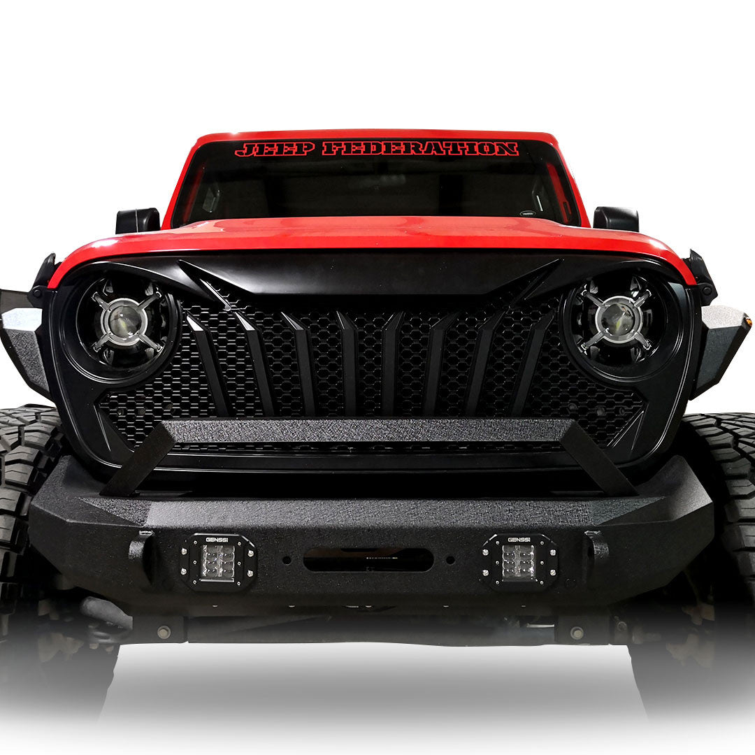 Cyclone HALO LED Headlights for Wrangler JL & Gladiator 2018-2023 Lighting