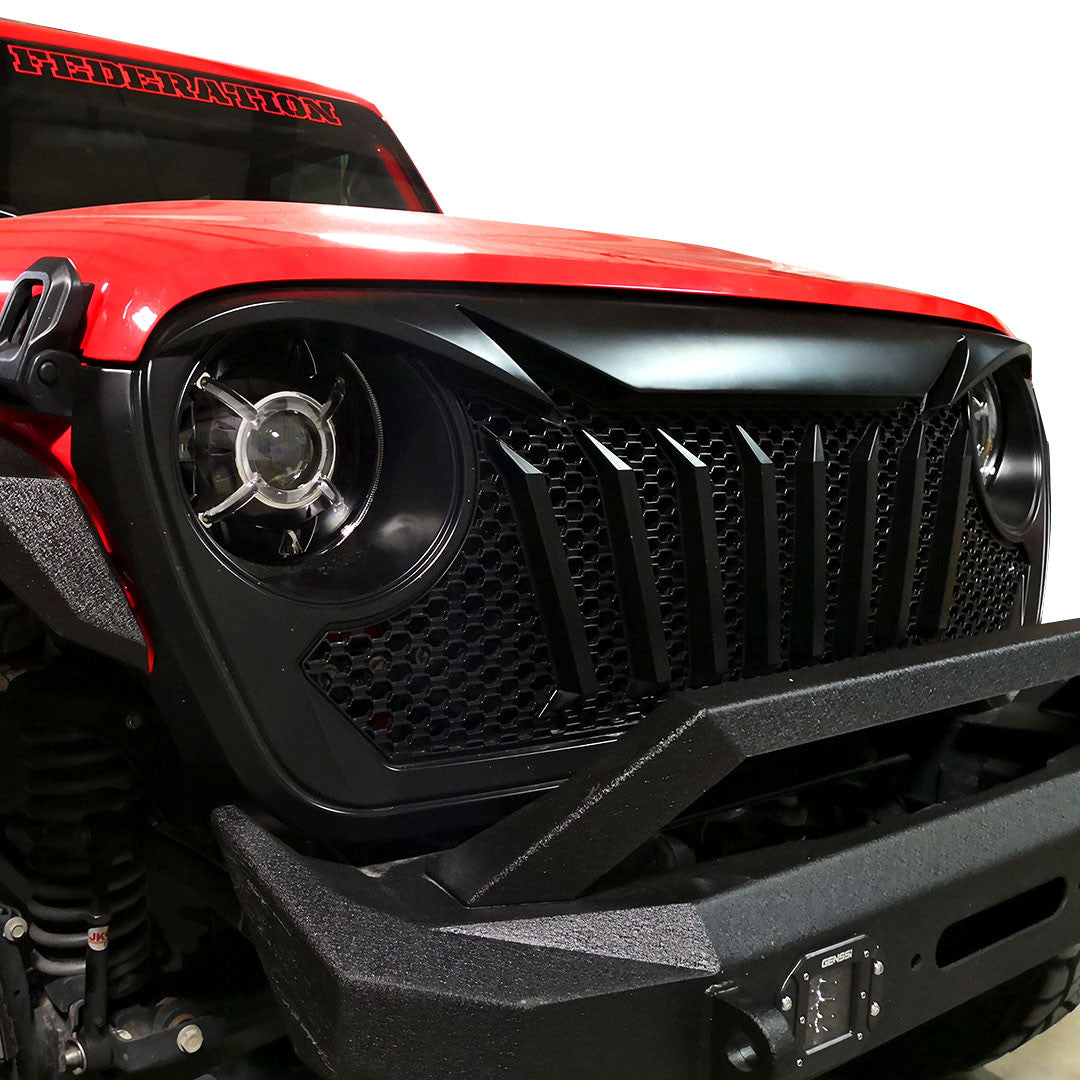 Cyclone HALO LED Headlights for Wrangler JL & Gladiator 2018-2023 Lighting