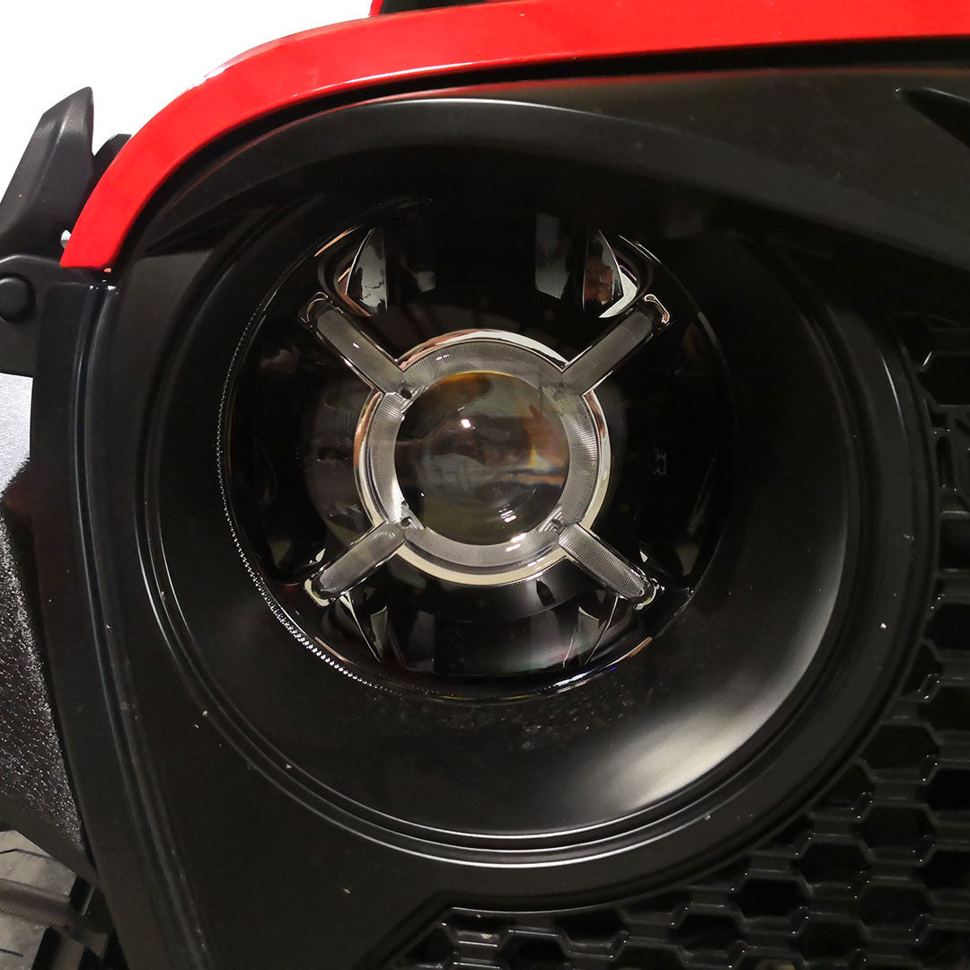 Cyclone HALO LED Headlights for Wrangler JL & Gladiator 2018-2023 Lighting